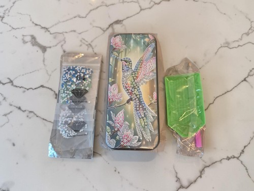 Diy kolibri brillenetui - brillenetui, set