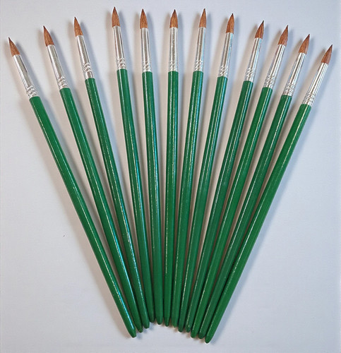 Naturhaar pinsel größe 10 - 12,