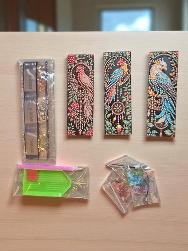 Diamond painting lesezeichen - diamond,