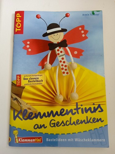 Topp bastelbuch klemmentinis - bastelbuch,