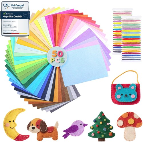 Bastelfilz farben 40x30cm - farben,