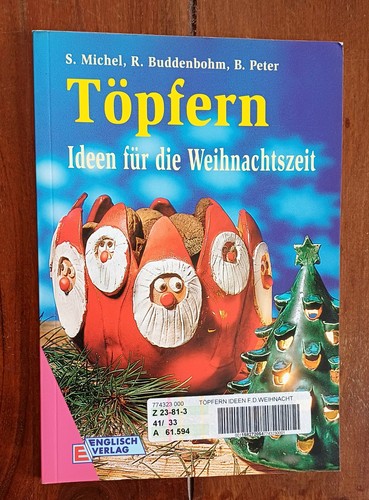 Bastelbuch buch diy töpfern - bastelbuch/buch/diy,,