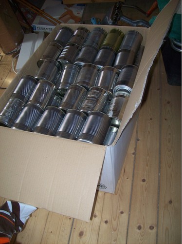 100 koservendosen mittl - koservendosen, (mittl