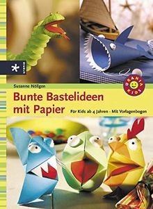 Bunte bastelideen mit papier - bunte,